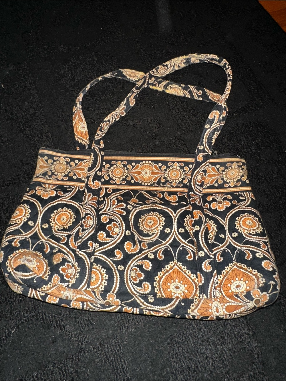Vera Bradley Caffe Latte Medium Handbag